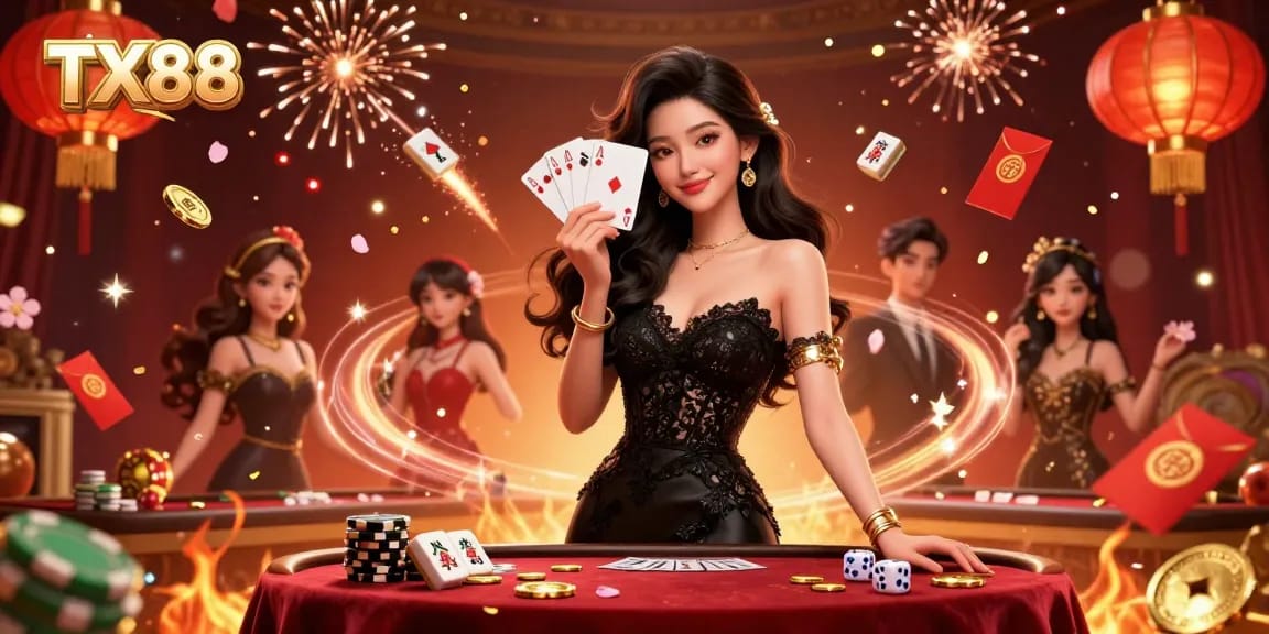 Experience thrilling gameplay at TX88's luxury casino with stunning high-quality graphics and vibrant visuals.