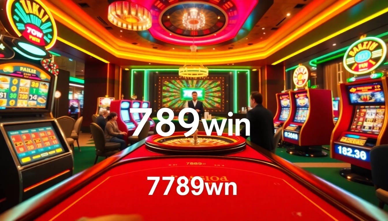 Experience the thrill of winning at 789win with vibrant casino games and exciting gambling action.