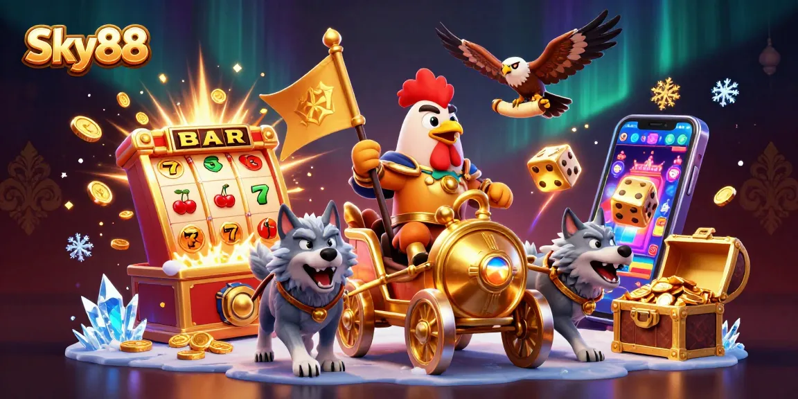 Experience thrilling wins at Sky88 with a dazzling online casino scene full of action.