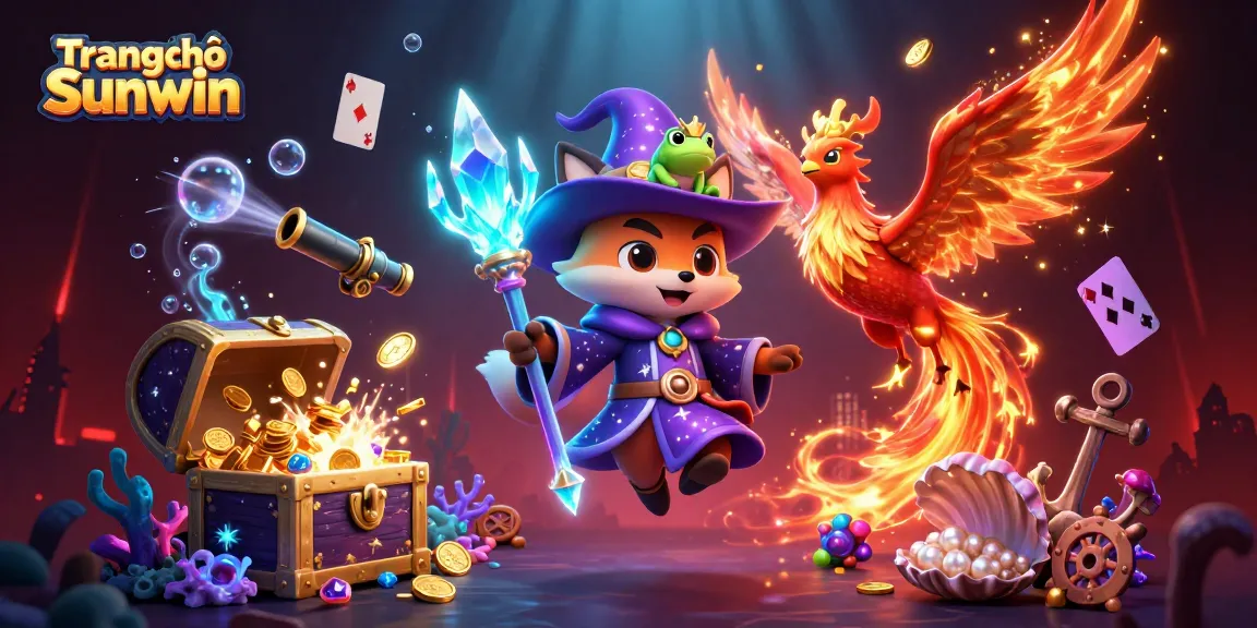 Engage with Trang chủ Sunwin through an adventurous gaming scene featuring enchanting characters and vibrant elements.