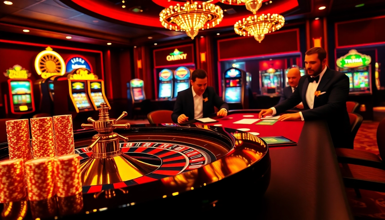 Experience high-stakes excitement with the TR88 game featured at a luxury casino table.