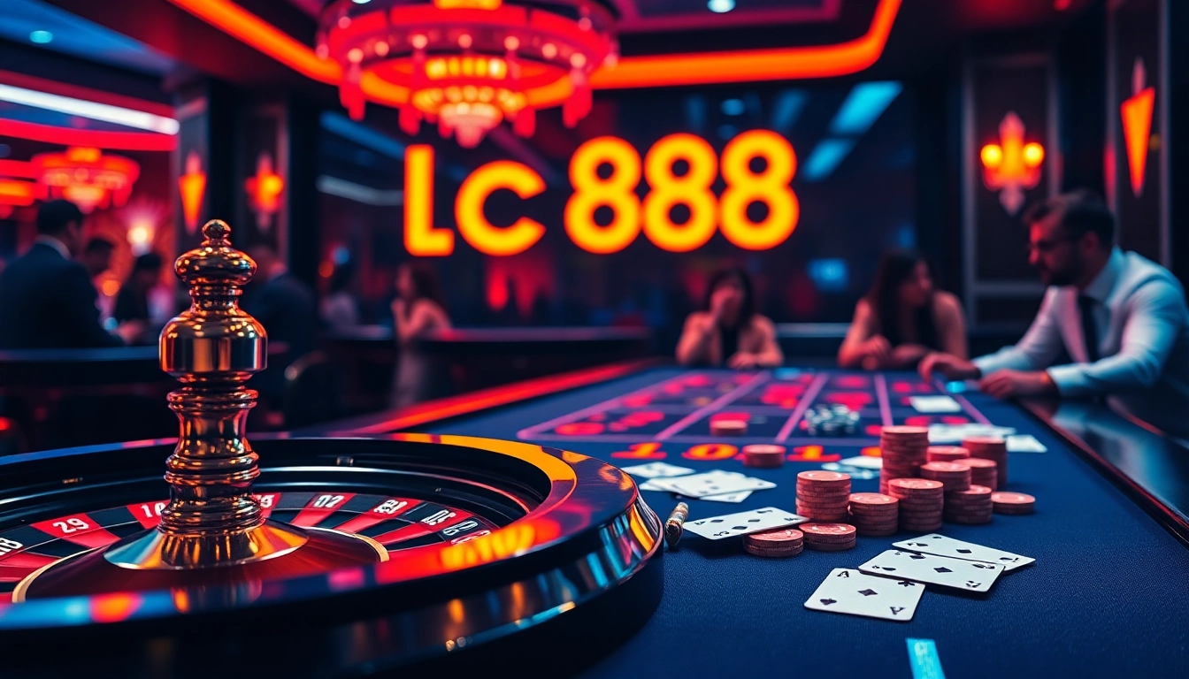Experience the thrill of lc88 bet with exciting casino games and elegant gaming tables.