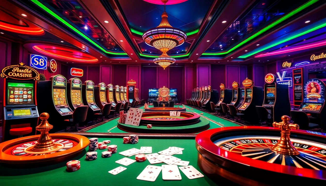Experience thrilling gaming adventures at trang chủ s8 with dynamic casino tables and exciting promotions.