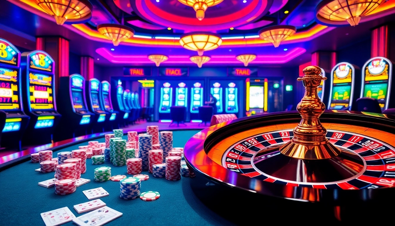 Experience the excitement of 789club with vibrant casino tables and thrilling games.