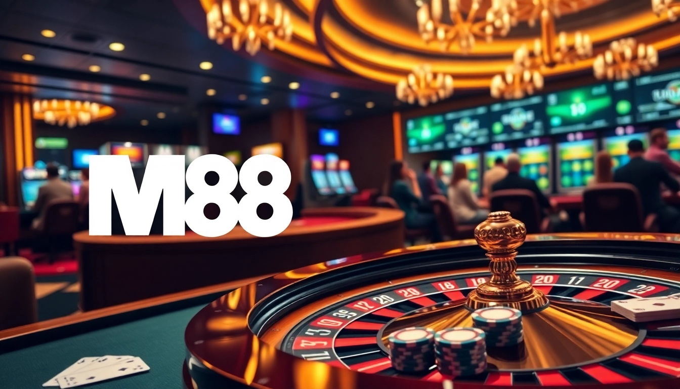 Experience thrilling casino gaming at MM88 with vibrant tables and excitement.