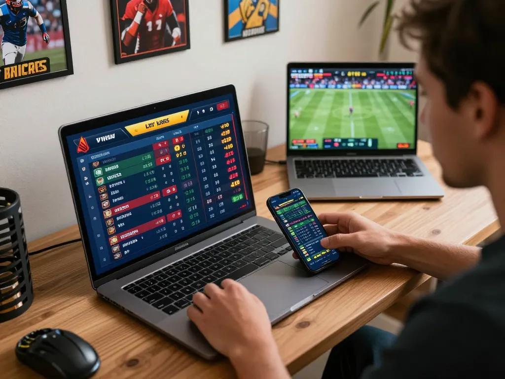 Engaging sports betting session on 888vi, user placing live bets on smartphone.