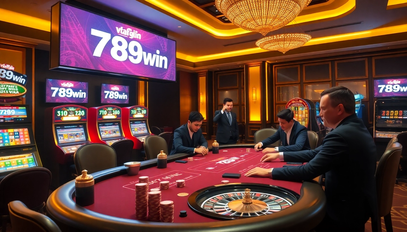 Experience the thrill of winning at 789win with exciting casino games and vibrant setting.