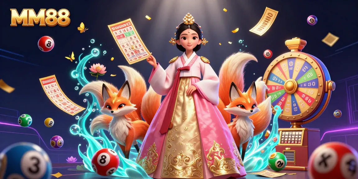 Experience thrilling gameplay with MM88 through colorful lottery balls and dynamic prize elements.