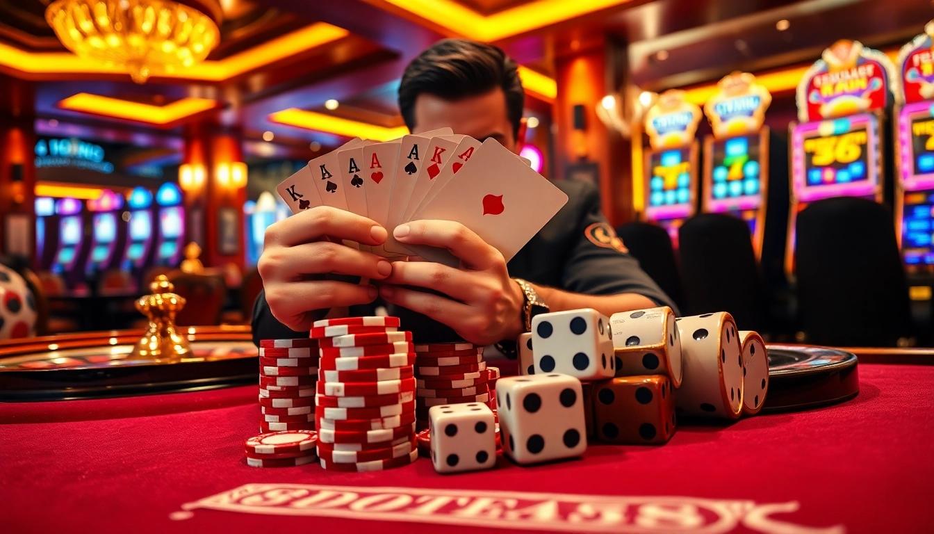 Strategically placing https://tg88.actor/ poker chips on table during high-stakes casino game