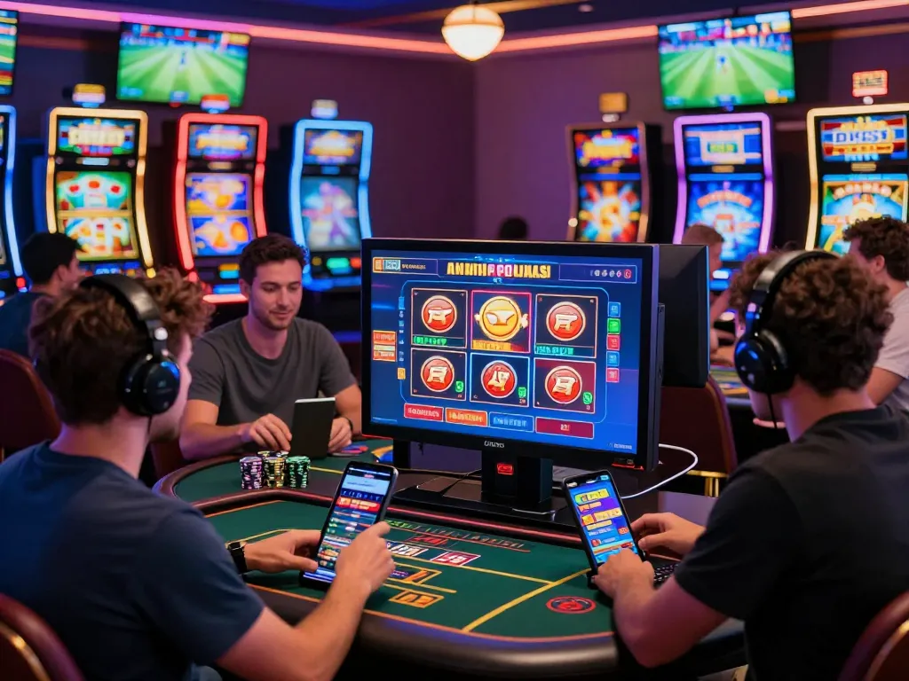 Engaging online gambling experience showcasing diverse players using 788bet for seamless betting activities.