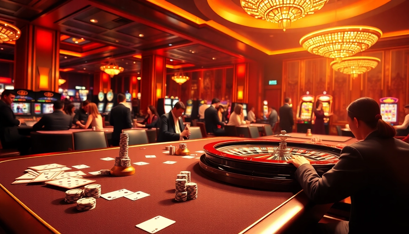 Engage in thrilling casino action at https://vin88ac.com/ with vibrant tables and energetic players.