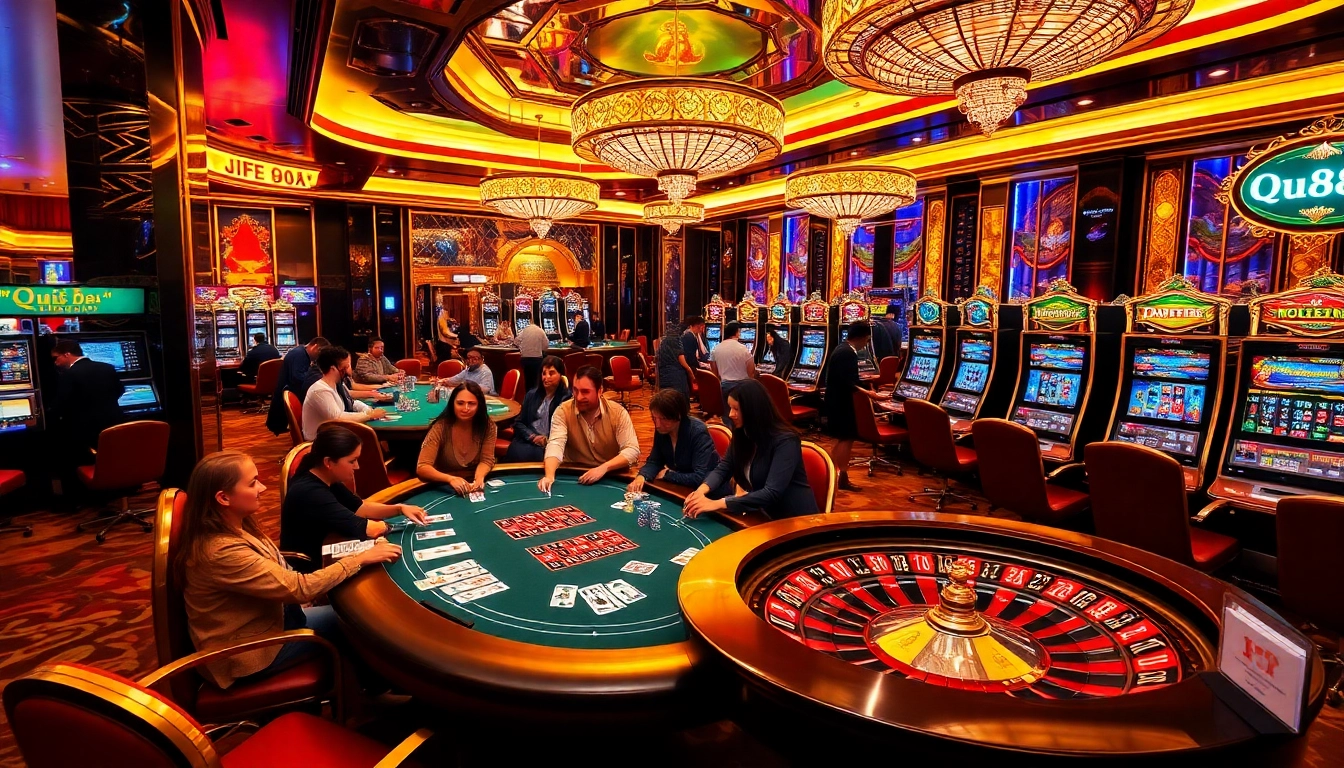Experience the excitement of u888 at a luxury casino table with poker chips and cards.