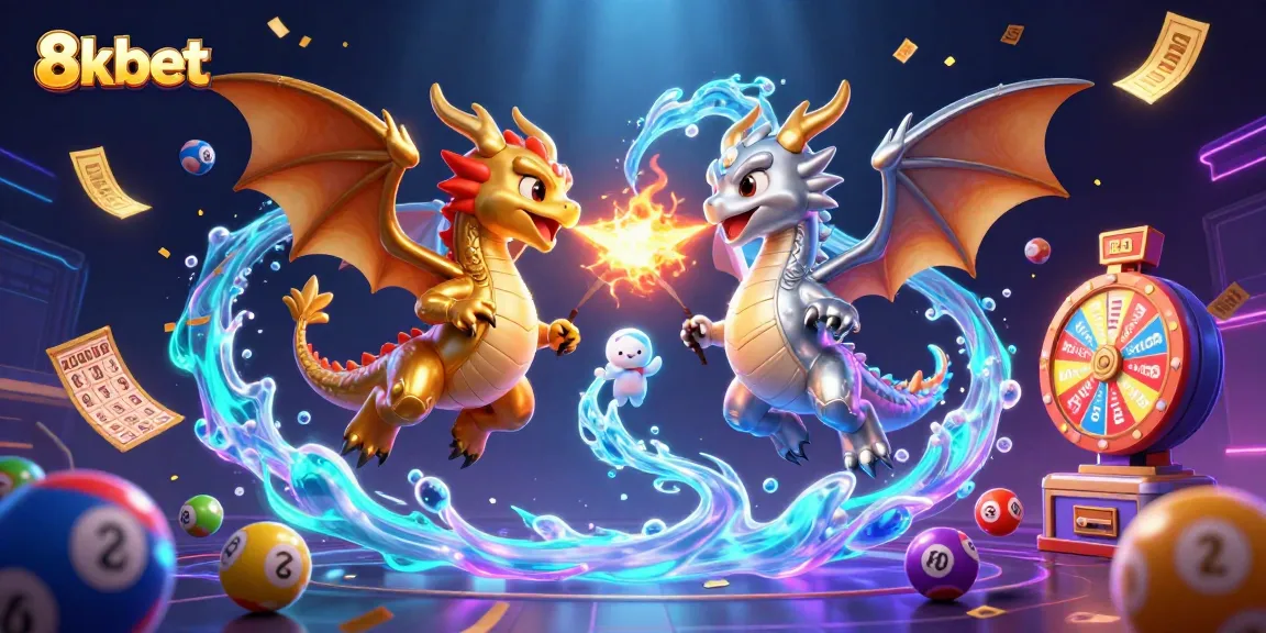 Engage in thrilling gameplay with 8xbet's vibrant scene of dynamic dragons and lottery elements.