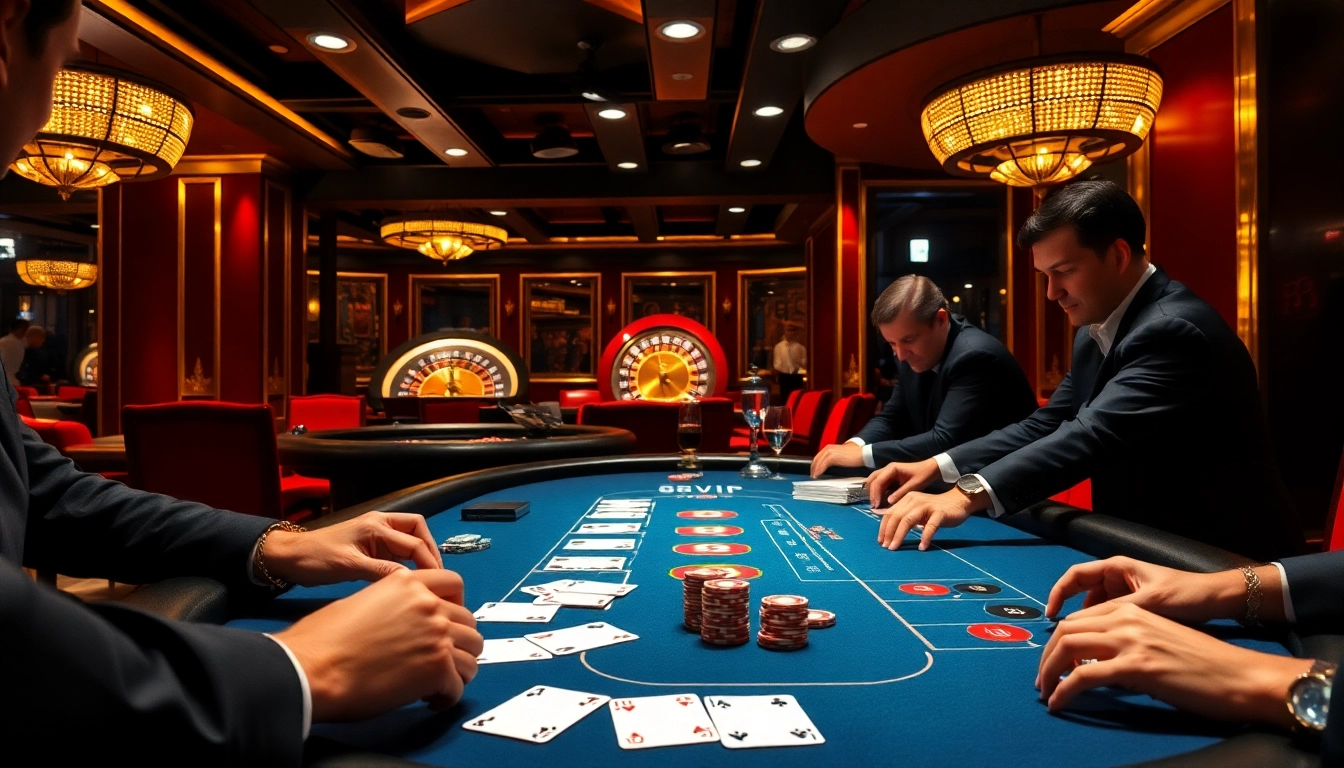 Experience the excitement of betting at the 68VIP poker table with vibrant chips and cards.