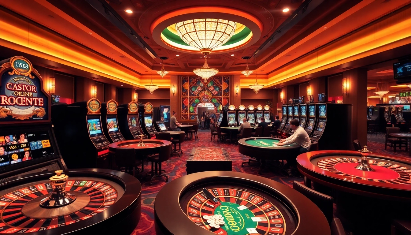 Experience the excitement of gambling at XX88 with vibrant casino tables and engaging games.