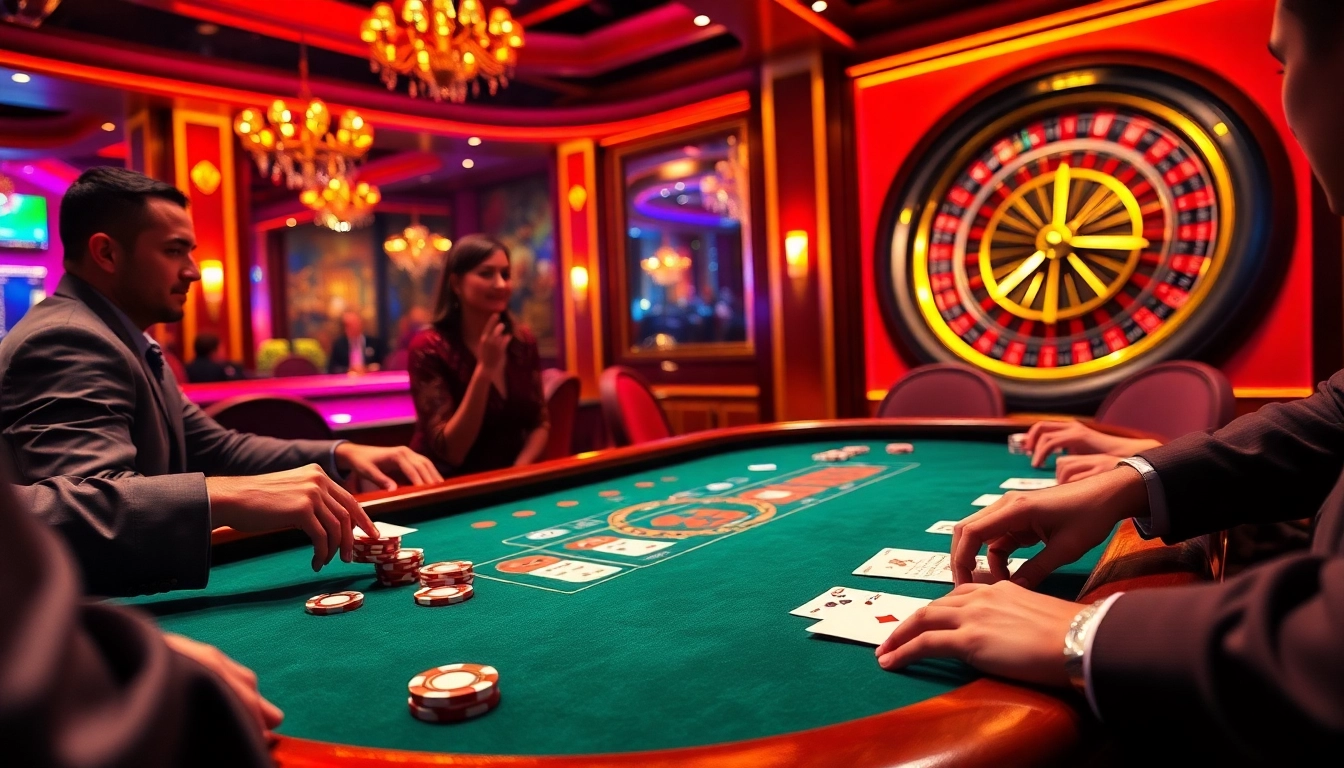 Exciting gambling atmosphere at a luxurious casino emphasizing the hidden wiki 2026.
