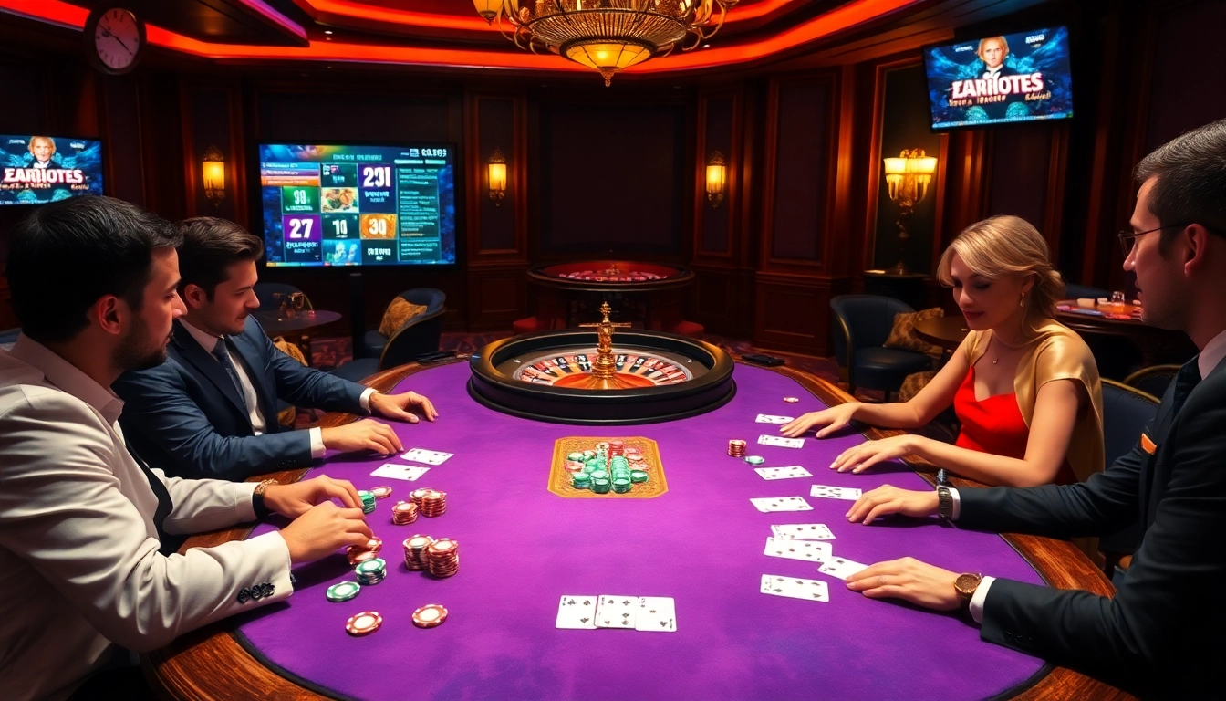 Experience the thrill of gambling at https://tr88.golf/ with an intense poker game surrounded by luxury.