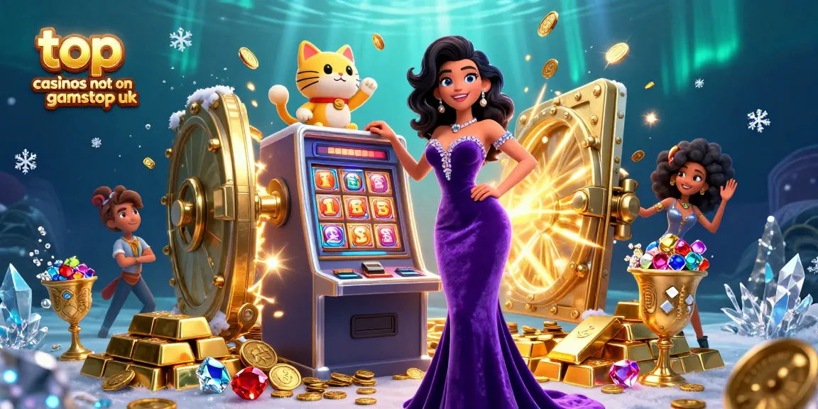 Spin and win at the top casinos not on gamstop uk with vibrant slot machines, jackpots, and treasures.