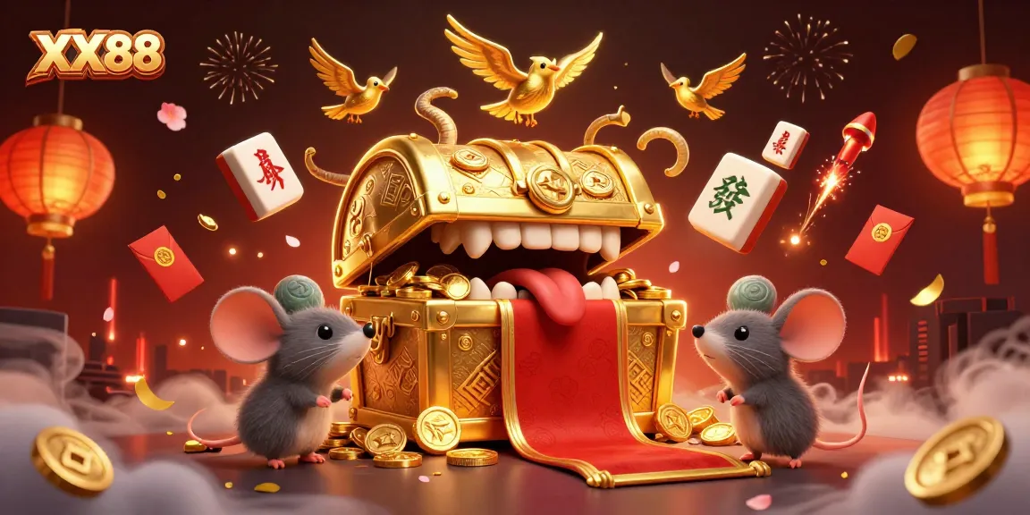 Experience thrilling action at XX88 with a vibrant 3D casino illustration showcasing fortune and excitement.