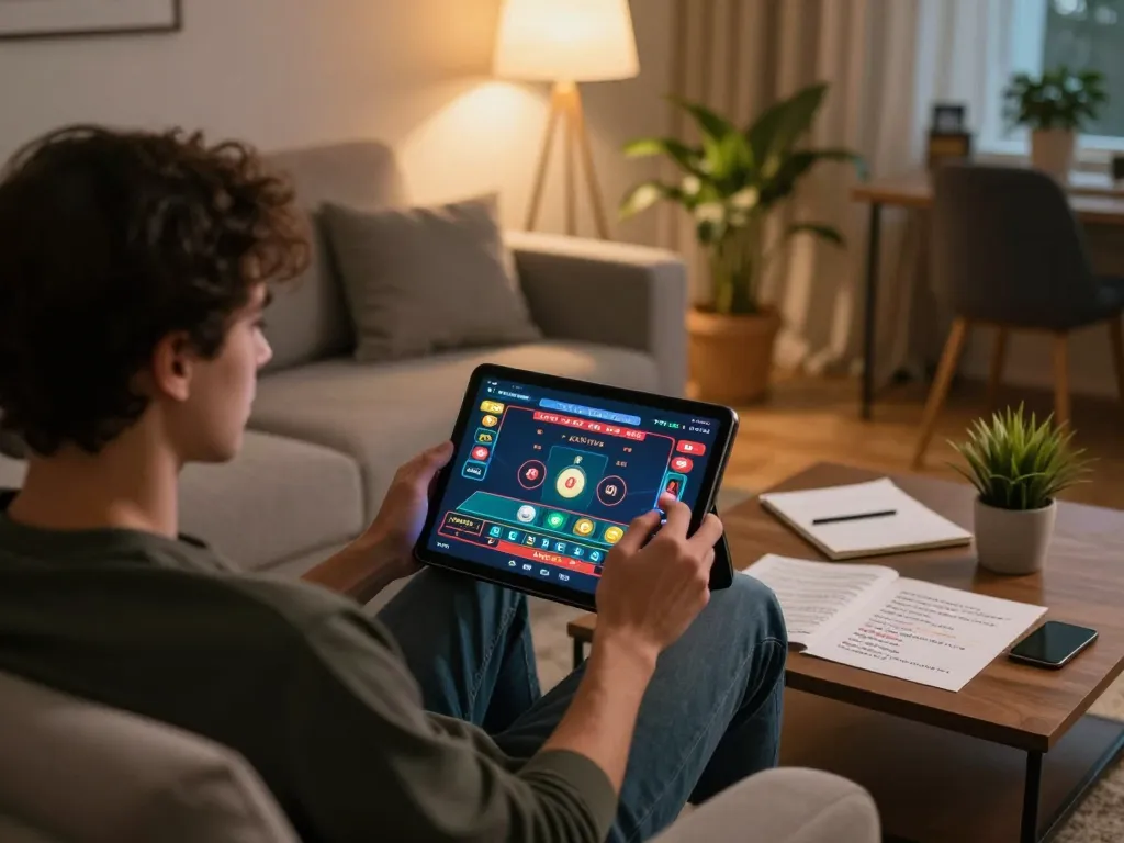 Engage in exciting online gambling at https://lu88.jpn.com/ with cozy home gaming setup
