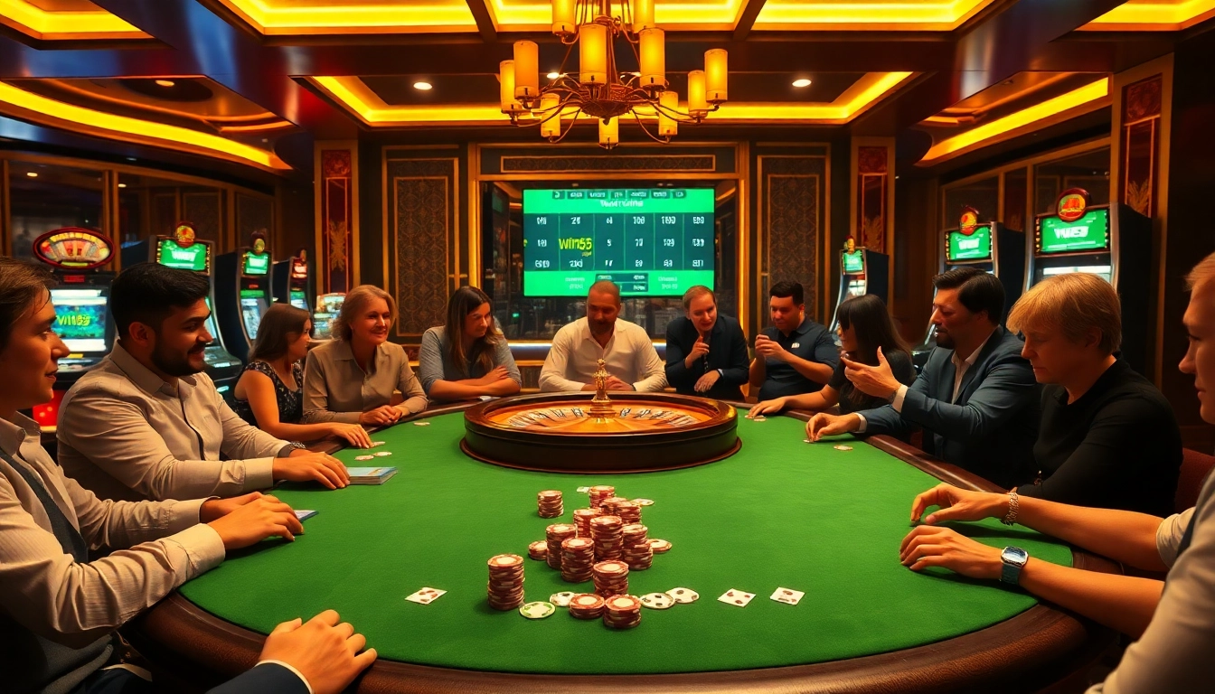 Experience thrilling gameplay at win55.wtf with lively poker action and vibrant casino ambiance.