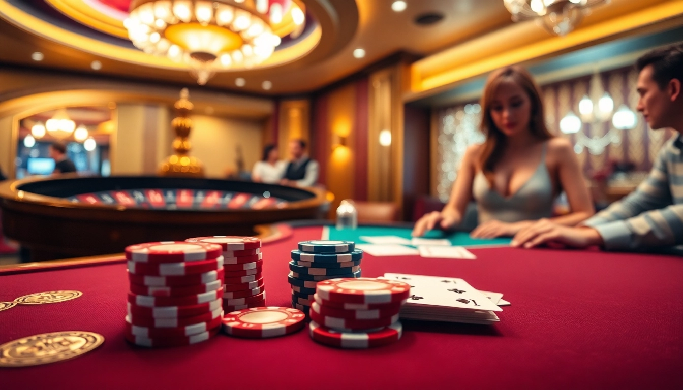 Experience the thrill of betting at dom88.us.com with vibrant casino games and engaging dealers.