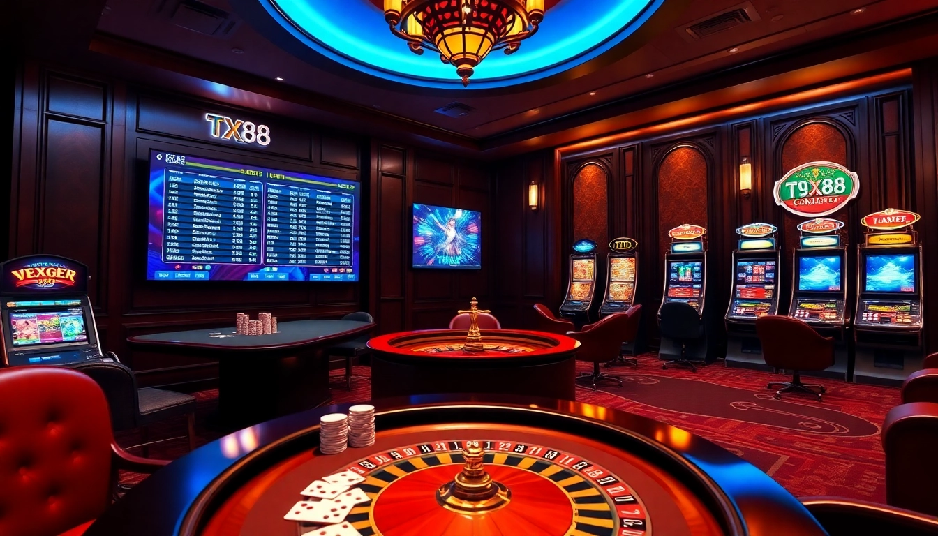 Experience the excitement at TX88 with premium casino games and dynamic betting opportunities.