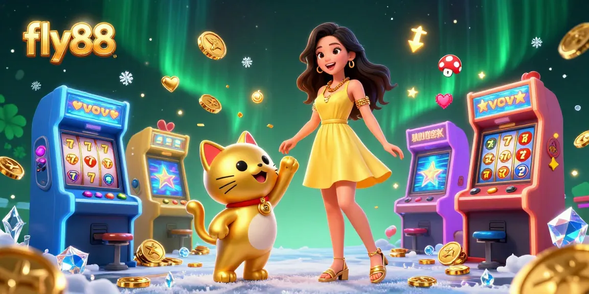 Experience exciting games at fly88 with vibrant slots, interactive elements, and charming characters.