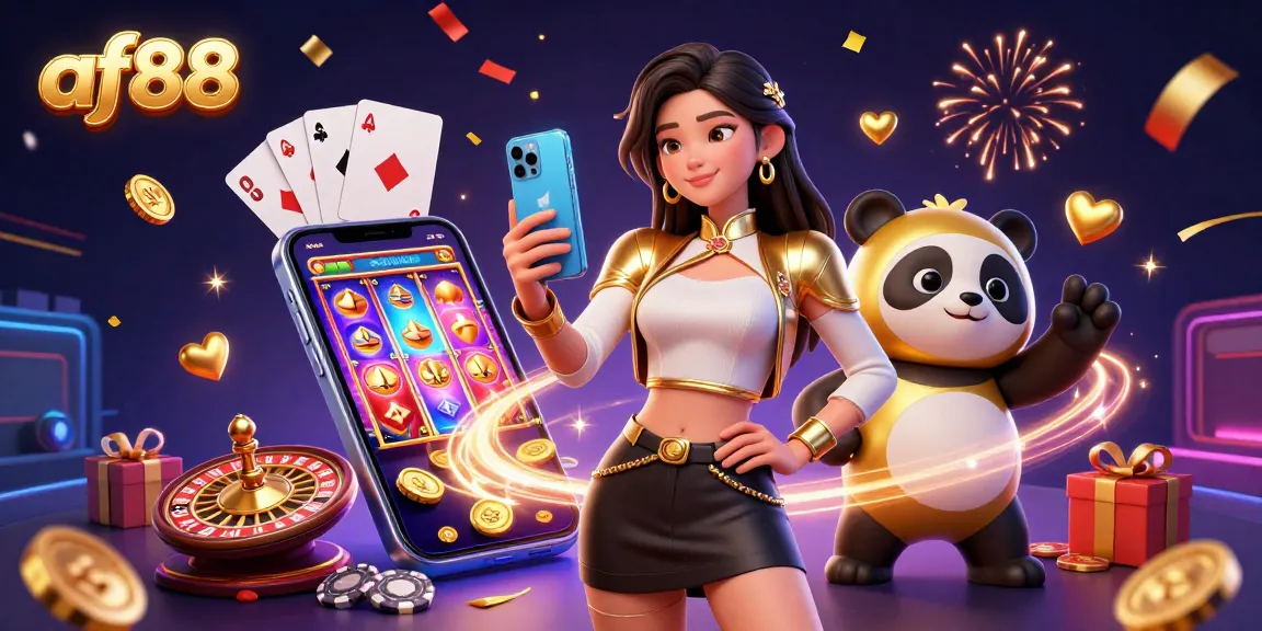 Engage with af88’s vibrant casino games featuring slots and rewards in an exciting scene.