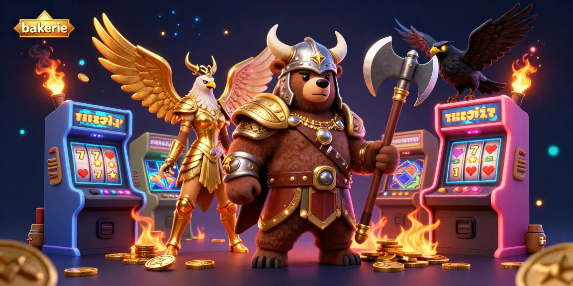 Engage with the thrilling world of bakerie’s credit card casinos featuring vibrant characters and gaming elements.
