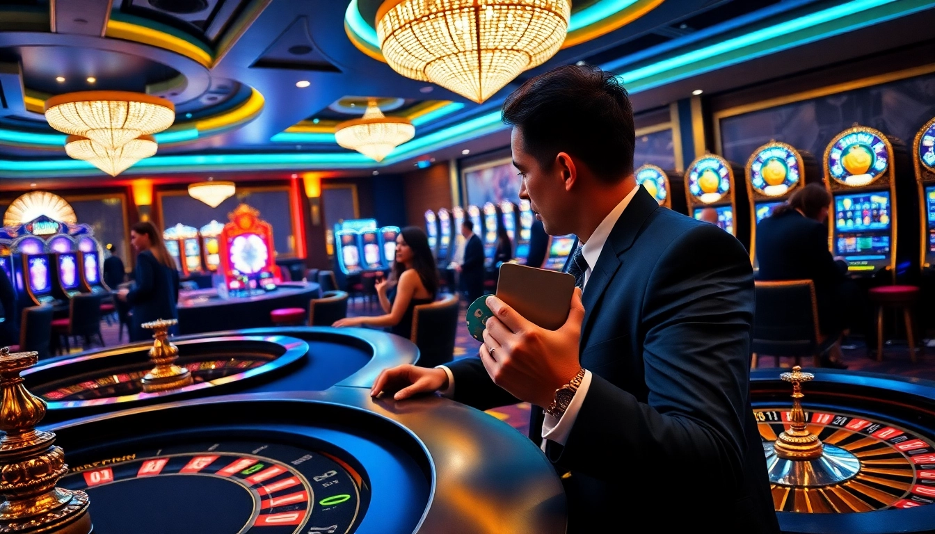 Experience the thrill of 888VI BIZ with vibrant casino games and a luxurious atmosphere.