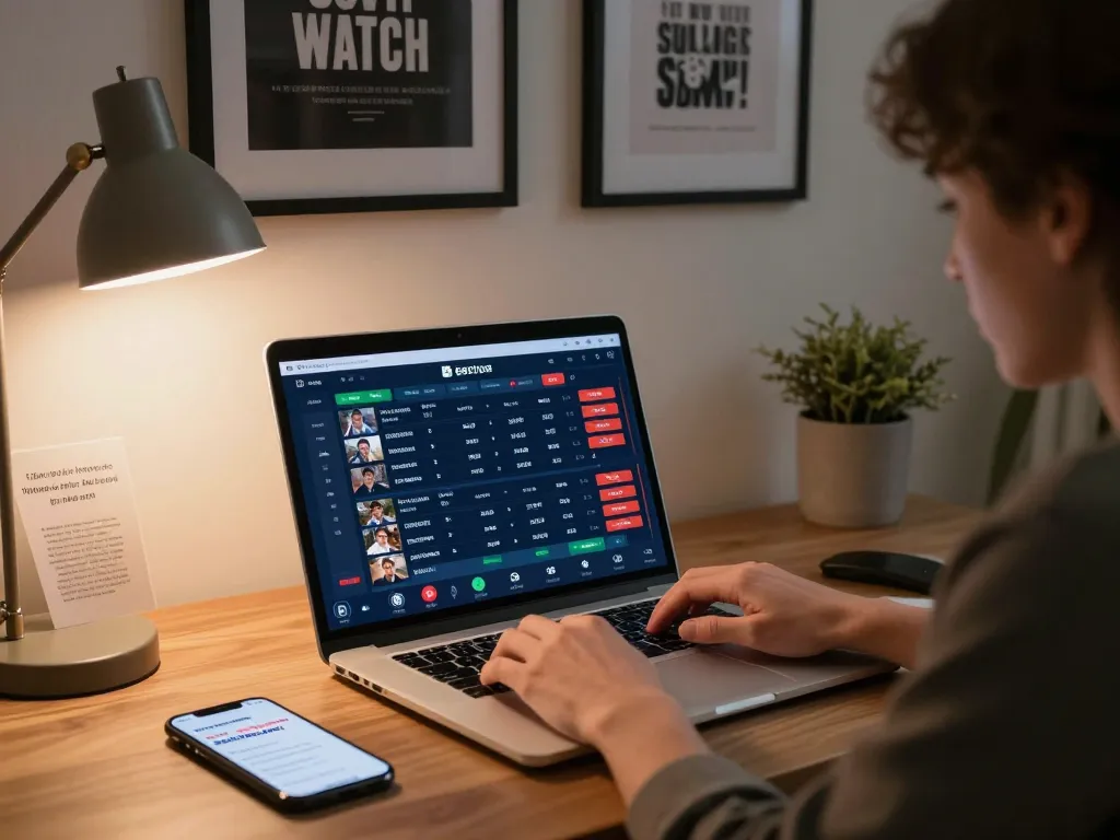 Engaging in online sports betting at https://lucky88.sbs/ with live odds and strategic focus.