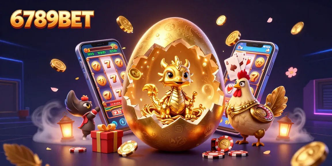 Play exciting slot games with 6789BET in a vibrant, magical casino world filled with rewards.