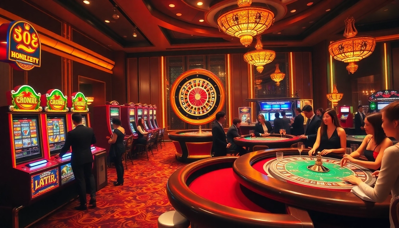 Placing bets at an exciting casino while exploring truyentranh themed gaming experiences.