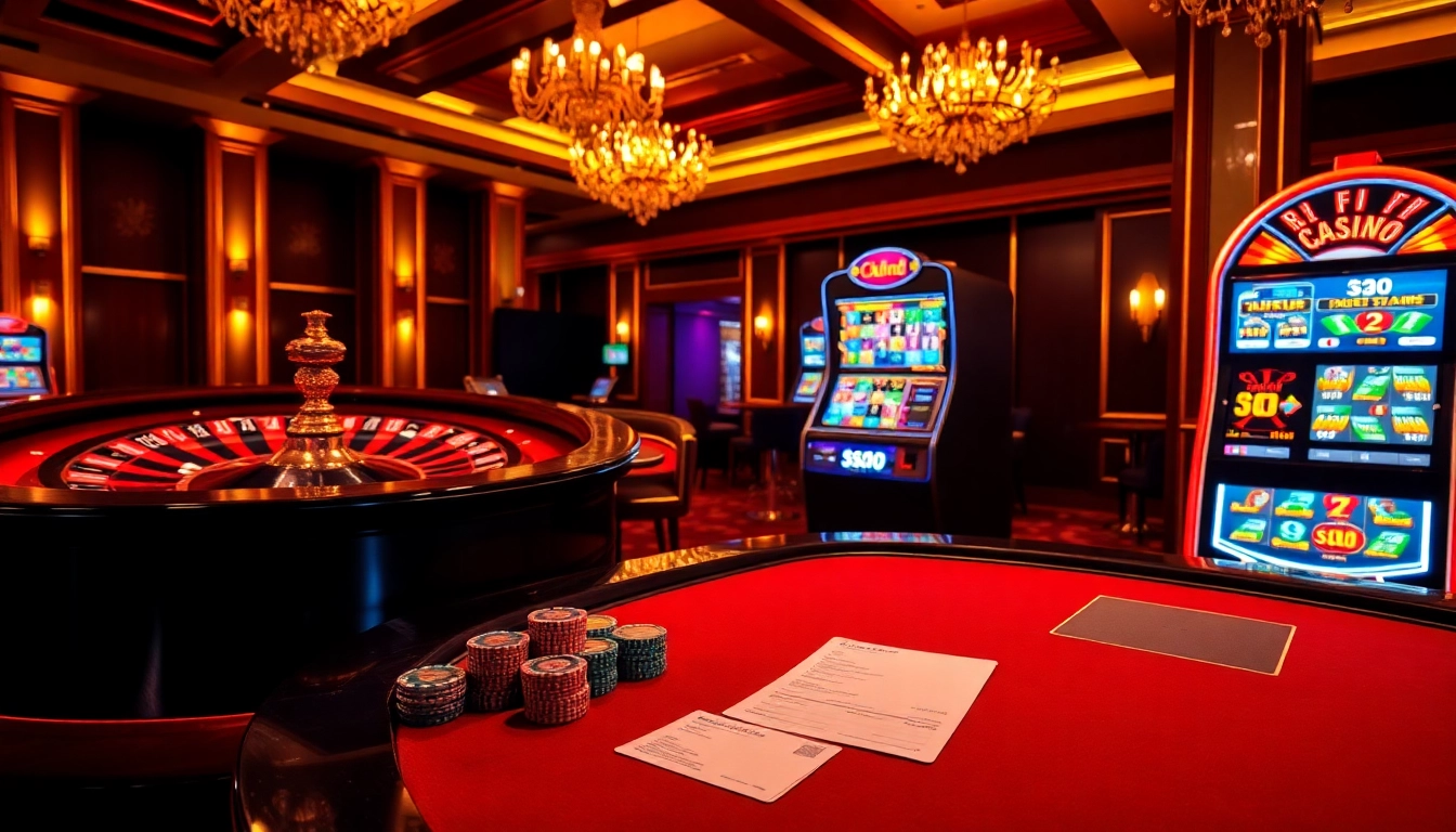 Experience the thrill of gambling at Okfun with a vibrant casino scene.