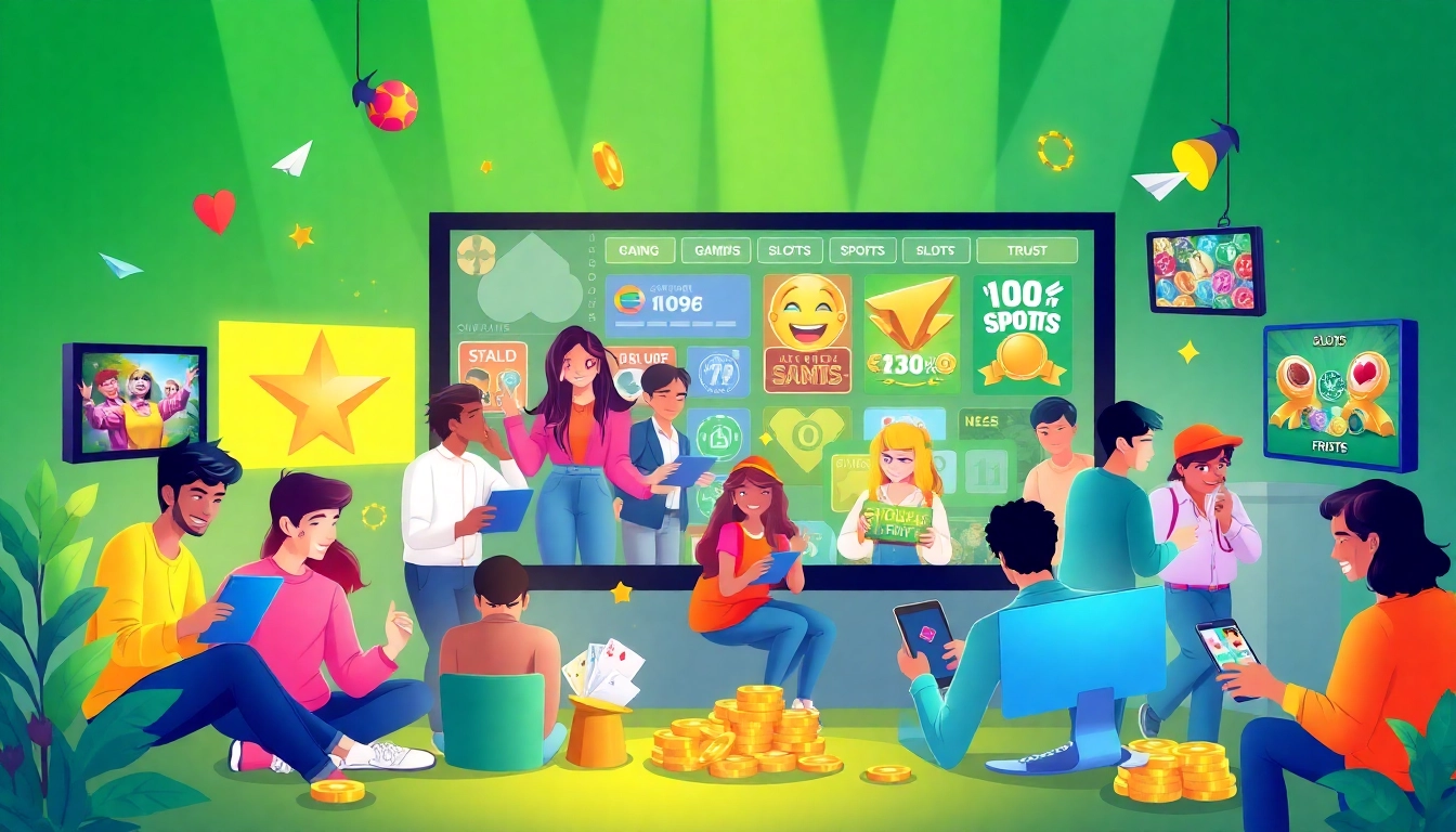 Experience the vibrant gaming world of 789club with diverse players enjoying exciting games online.