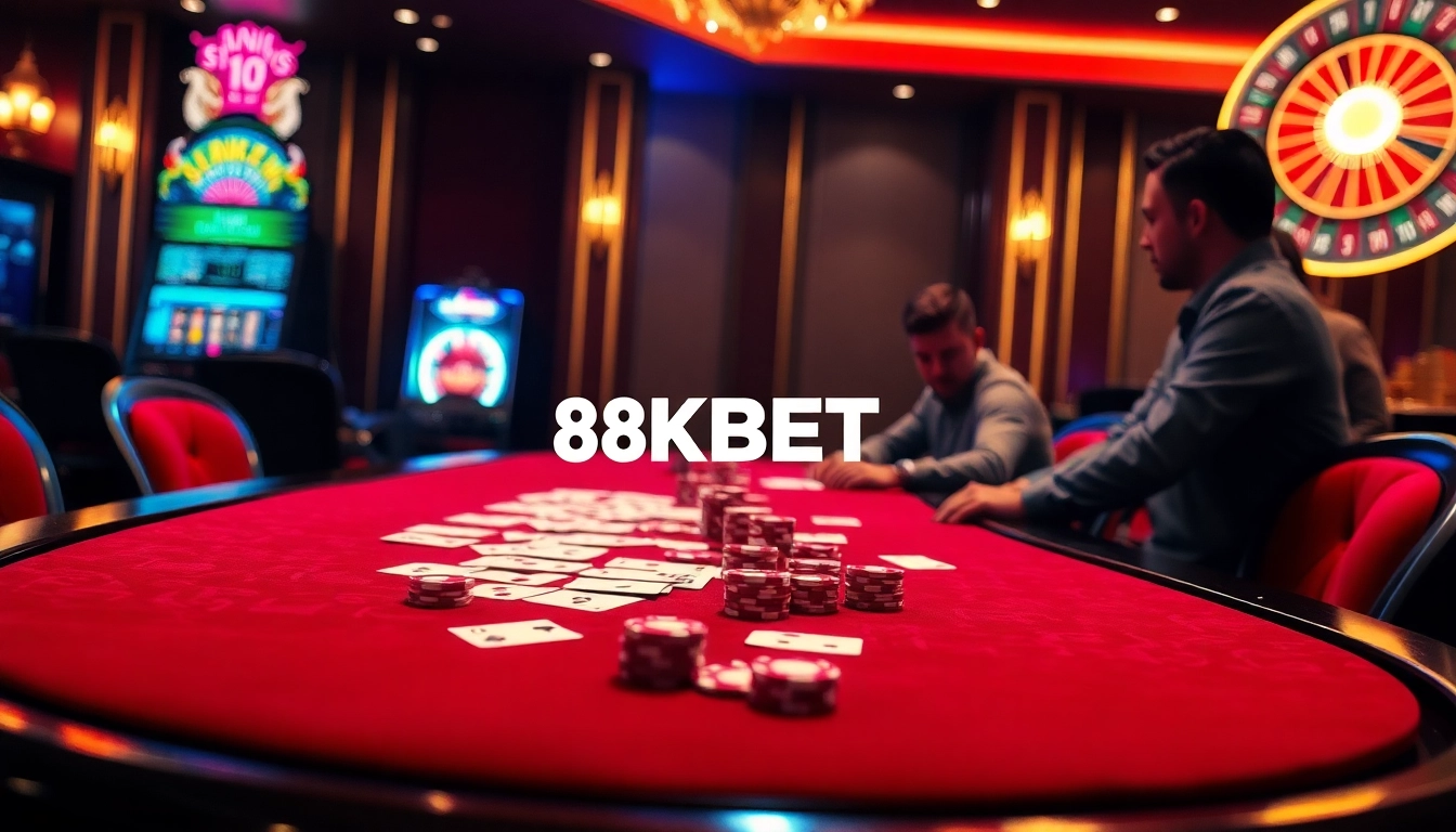 Experience the thrill of 8KBET with luxury casino games and vibrant poker action.