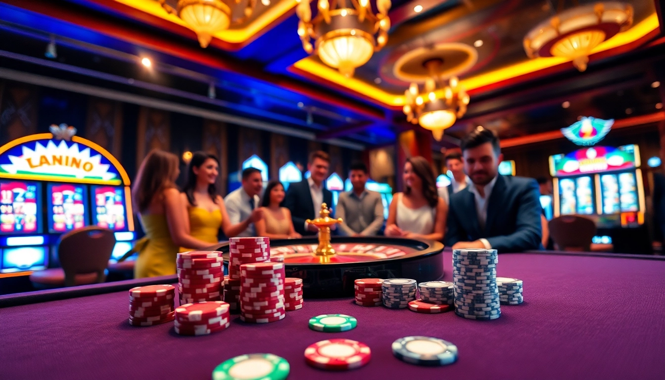 Experience the thrill of winning at Luckywin with vibrant casino games and players.