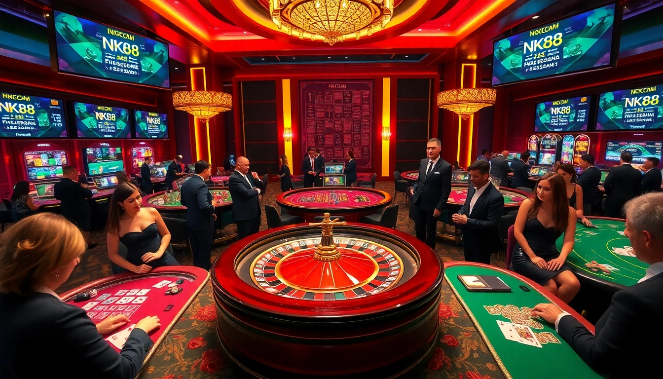Experience the thrill of winning at nk88 with vibrant casino excitement and engaging game elements.