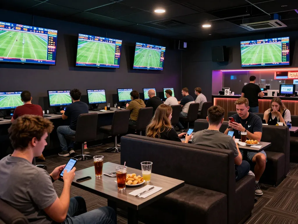 KQBD users engaging in lively sports betting for accurate results and real-time odds.