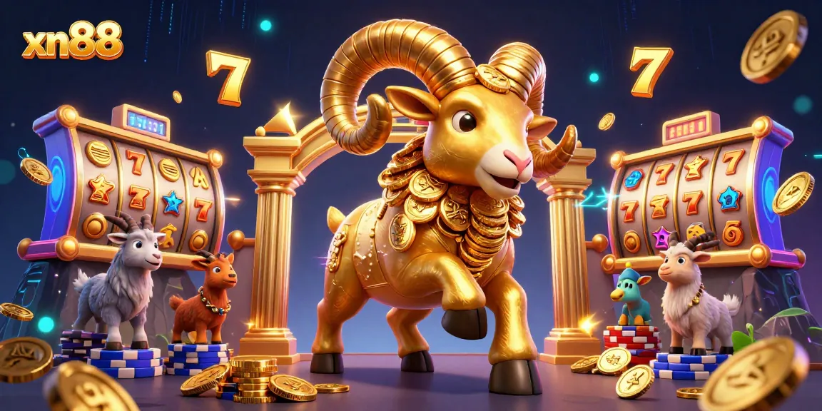 Engage with xn88's vibrant slot games featuring golden ram and thrilling jackpots.