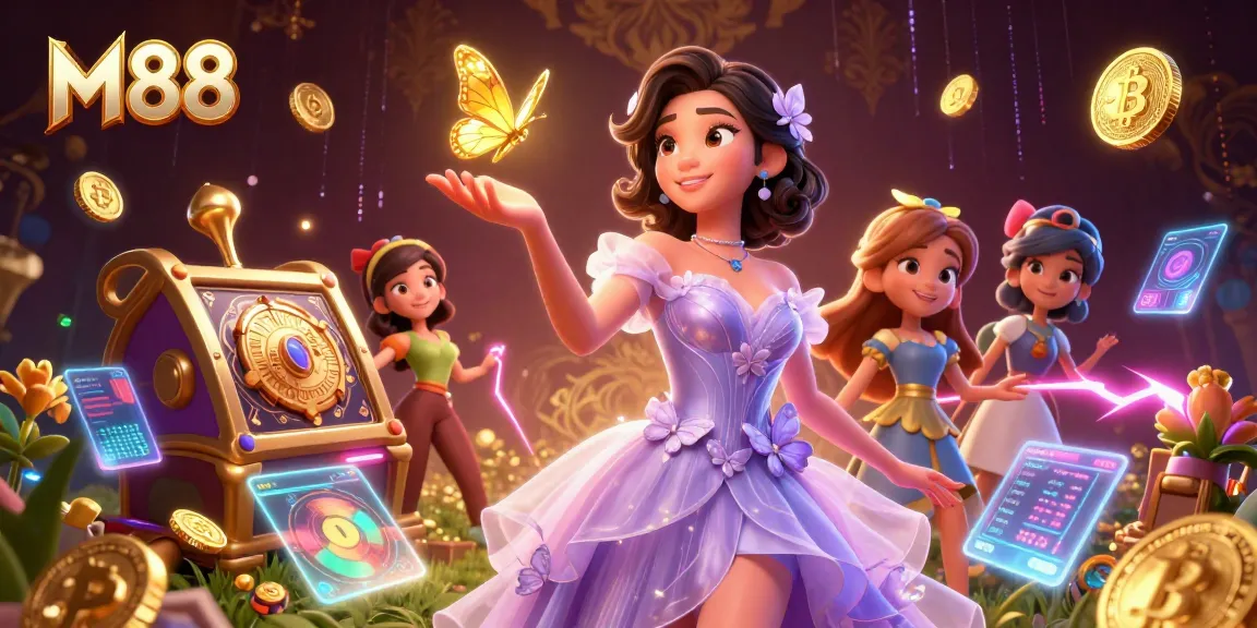 M88 offers thrilling online casino experiences with captivating slots and vibrant gaming elements.