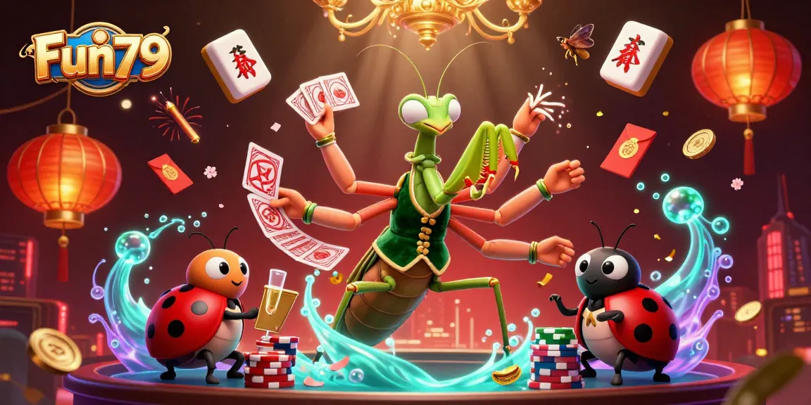 Experience thrilling gameplay at Fun79 with vibrant casino characters and captivating elements.