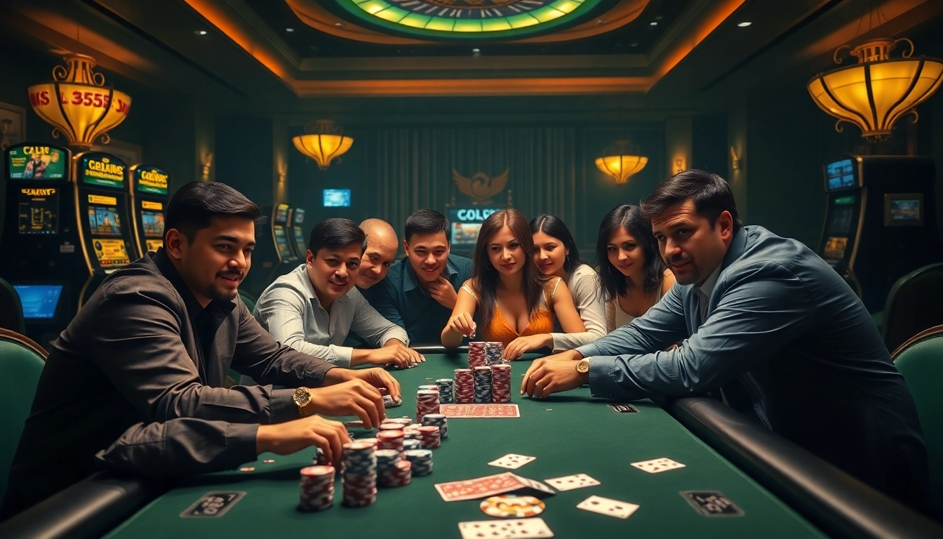 Trải nghiệm sự phấn khích của BL555 với chip poker và bài trên bàn casino sang trọng.