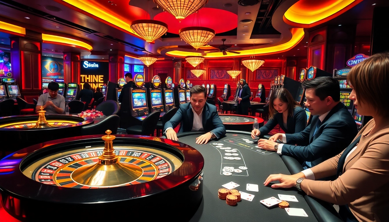 Experience the excitement of nhà cái 13win with vibrant casino elements and professional gaming atmosphere.