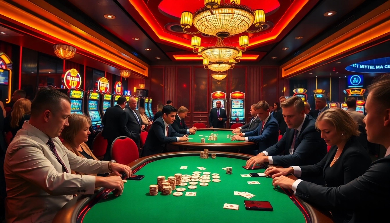 Engage in thrilling poker action at https://8xx.golf/ amidst a luxurious casino backdrop.