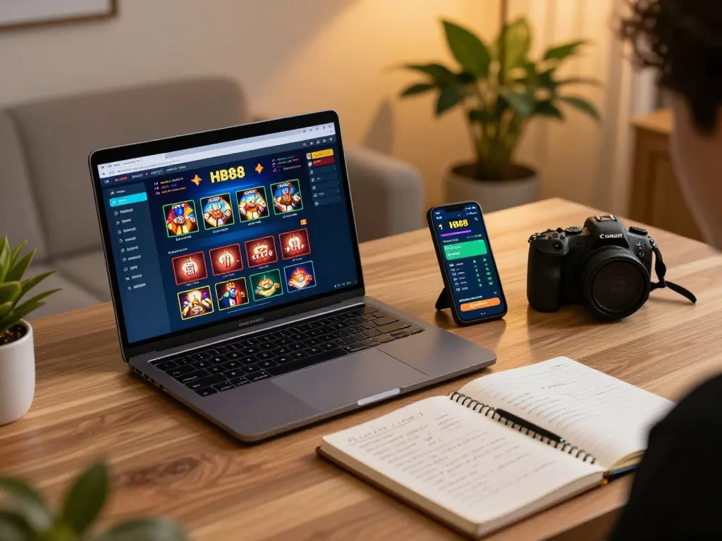 Play online games at HB88 casino with a focus on strategic gameplay in a cozy home setting