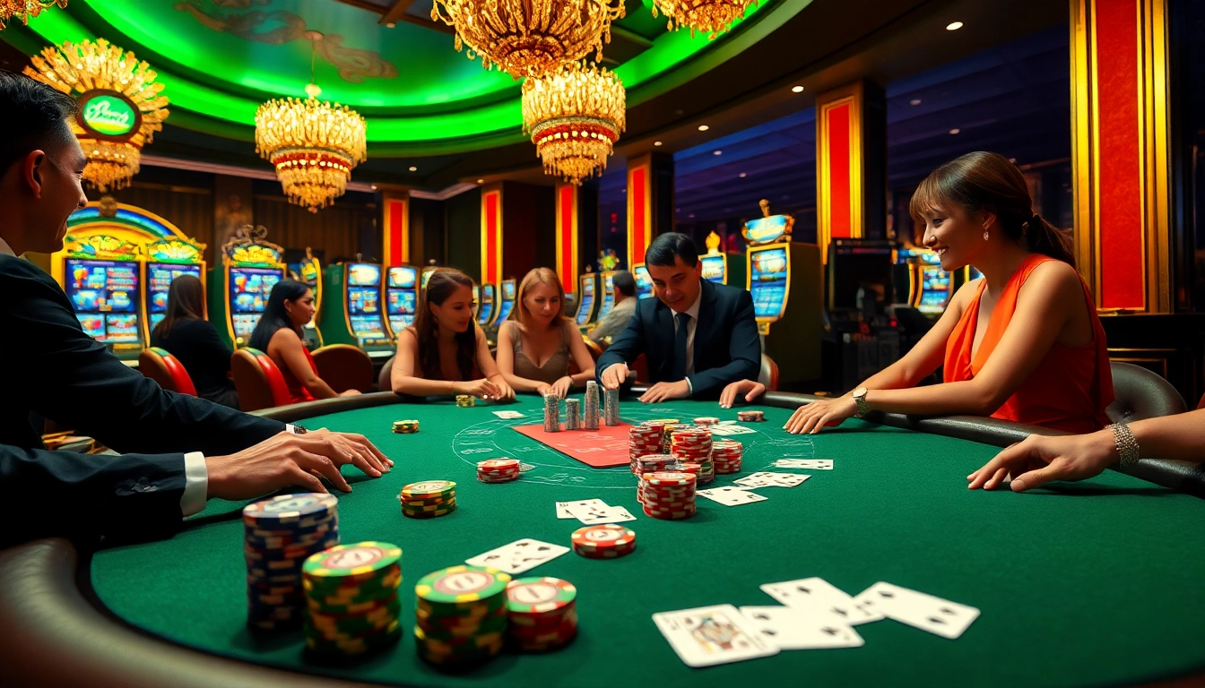Experience the thrill of gaming at https://hu88.za.com/ with vibrant poker action and luxurious casino settings.