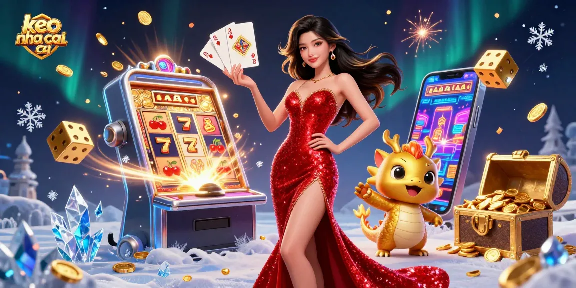Experience keo nha cai betting excitement with dynamic casino elements in a vibrant scene.