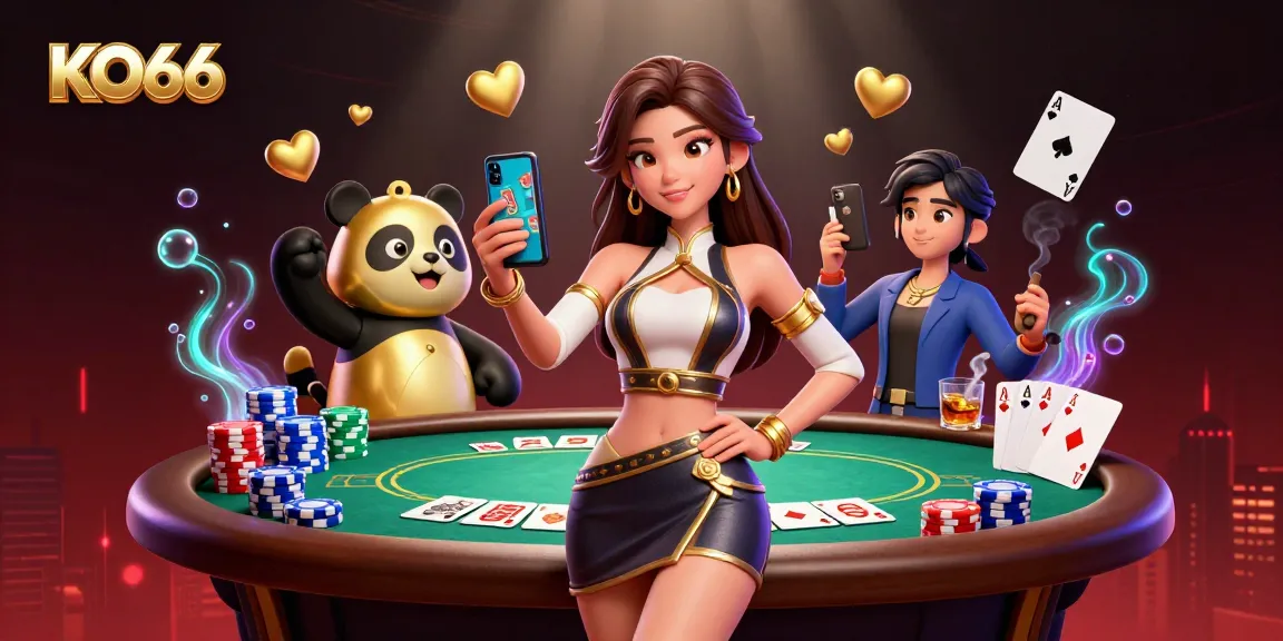 Spin the reels and win big at KO66 with an engaging casino gaming scene.